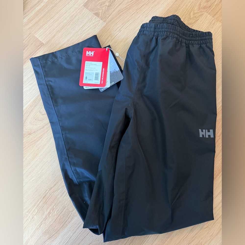 Helly Hansen Black Aden Rain Pants - Women's